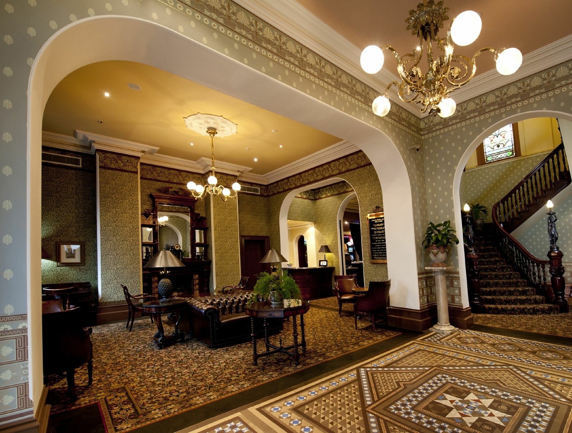 Craig'S Royal Hotel Ballarat Zewnętrze zdjęcie The lobby of the hotel